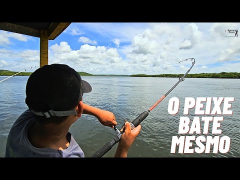 Garoto de 15 anos só vai atrás dos Robalos na ponte de Itapessoca 