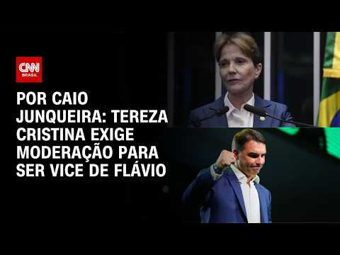 Tereza Cristina exige moderação para ser vice de Flávio Bolsonaro | CNN NOVO DIA