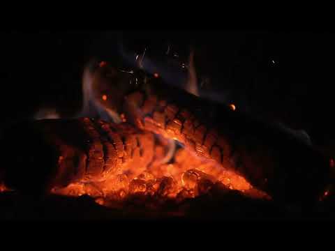 4K HDR Glowing Coals — OLED Screensaver Loop | LuxArtica