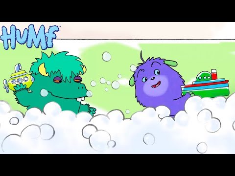 Humf | Wallace's Bath | Full Episodes | 30 Minute Compilation | Cartoons For Children