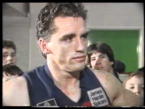 1986 Elimination Final Fitzroy v Essendon Post Match Interviews