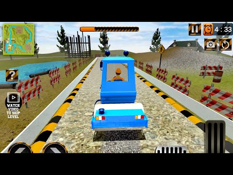 Offroad Construction Vehicle Driving: Heavy Excavator Crane Simulator #2 - Android Gameplay