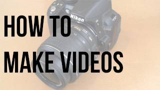 How To Make Videos: Camera, Lighting and Microphone