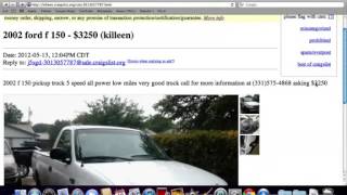 Craigslist Temple TX Used Cars   Prices Under $1500 Available on Trucks and Vans