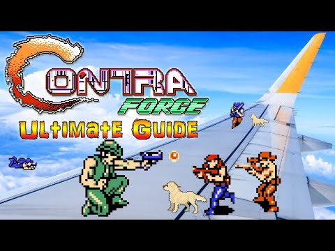 #Contra Contra Force - NES - ULTIMATE GUIDE - ALL Missions, ALL Bosses, ALL Secrets, 100%!