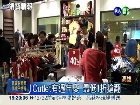 Outlet週年慶 滿百萬送住宿券!