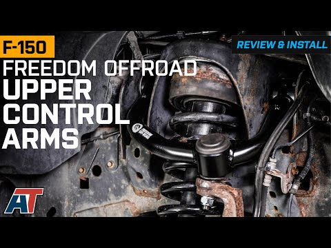 2004-2020 F-150 Freedom Offroad Front Upper Control Arms Review & Install
