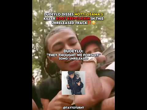 Dudeylo Disses Kdot "Notti Osamas Killer" In This Unreleased Track‼️😳 #nottiosama #ddosama