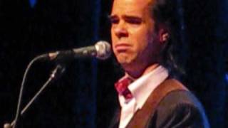 Nick Cave "Babe, you turn me on" live in Barcelona