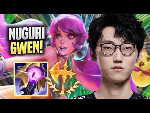 NUGURI CHILLING WITH GWEN! - DK Nuguri Plays Gwen TOP vs Rumble! | Season 2022