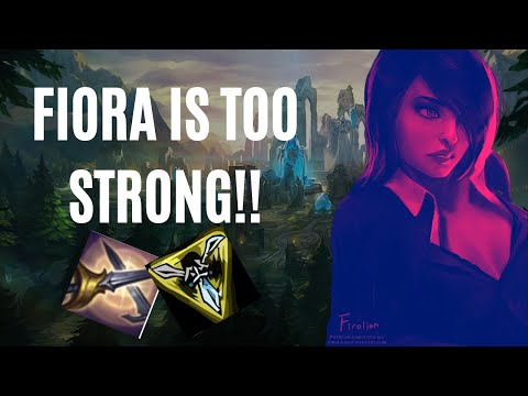 FIORA MONTAGE S10 2020 ... FIORA IS BROKEN (Riven Main plays Fiora)