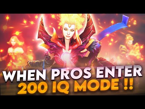 DOTA 2 - WHEN PROS ENTER 200 IQ MODE 17.0! (Smartest Plays & Next Level Moves By Pros)
