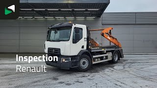 Renault D-WIDE 380 4X2 14tons JOAB skiploader Air suspension Automatic A Absetzkipper | Bild 4 - Autoline