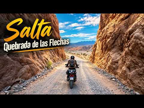 Quebrada de las Flechas en moto | Aprilia Tuareg 660 + KTM 890 | Salta