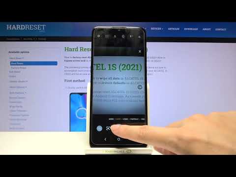 How to Switch On/Off Camera Shutter Sound in ALCATEL 1S (2021) – Manage Camera Sound