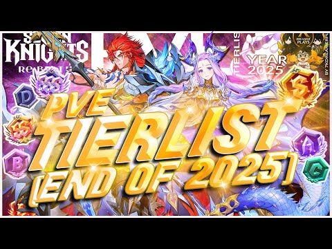 PVE TIERLIST For The END OF 2025 | Seven Knights Re:BIRTH