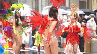 【サンバ】雨の中強行された神戸まつり、