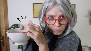 ASMR  Nonna Removes The  Malocchio  From You (Ital