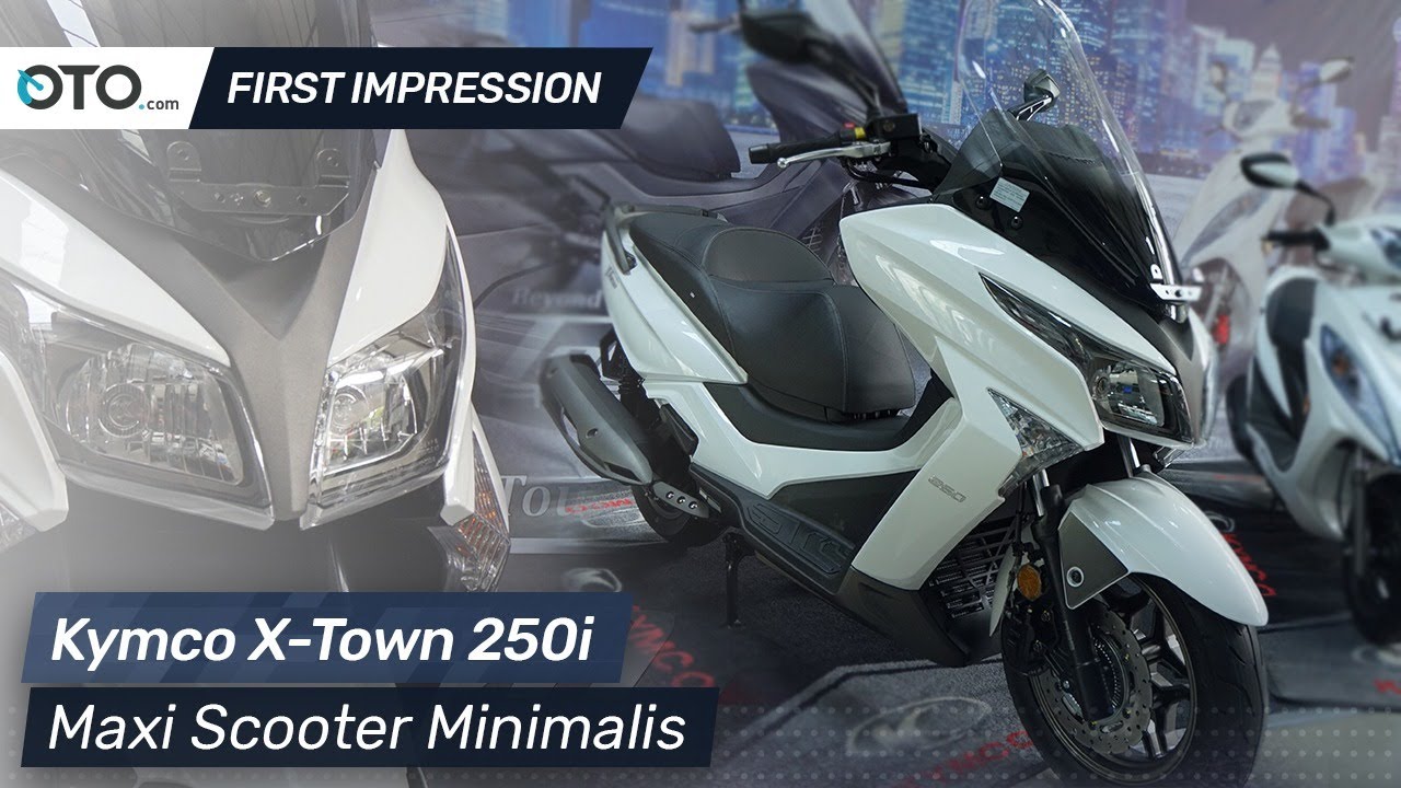 Kymco X-Town 250i | First Impression | Maxi Scooter Minimalis | OTO.com