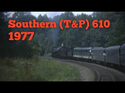 Texas & Pacific (Southern) 610 Steam Engine at the September 1977 NRHS Convention - Firebox Vault 32