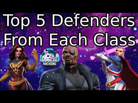 I migliori difensori di ogni classe! | Marvel Contest of Champions