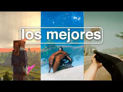 10 juegos SURVIVAL que todo FAN del GÉNERO debe JUGAR.