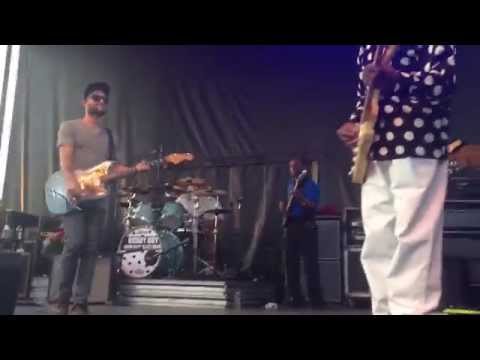 Buddy Guy and Cam Mammina of Slim Gypsy Baggage