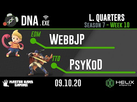 DNA.EXE S7:W10 - EDM | WebbJP (Lucas) Vs. TTO | PsyKoD (Ike) - L Quarterfinals