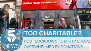 Charity shop business is booming but think before you donate, charities warn | 5 News