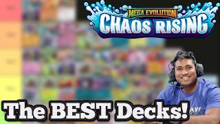 Ranking Every Pokemon TCG Deck For Chaos Rising!