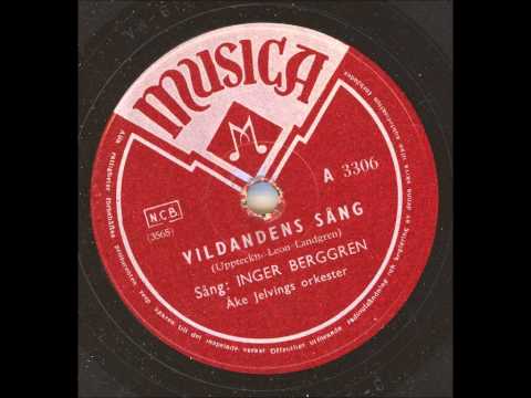 Sång: Inger Berggren Åke Jelvings orkester - Vildandens sång