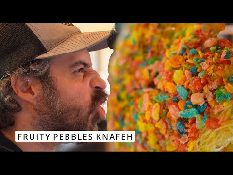 Tripping Kosher: Shavuos Quarantine Cuisine - Fruity Pebbles Knafeh!