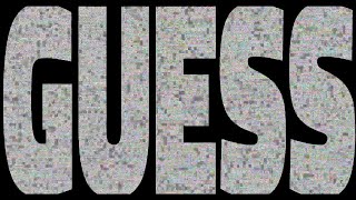 Cover art for Guess featuring billie eilish