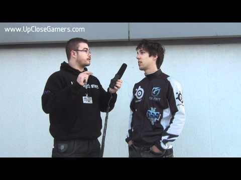 Grubby Interview before match against MaNa - ESWC 2011