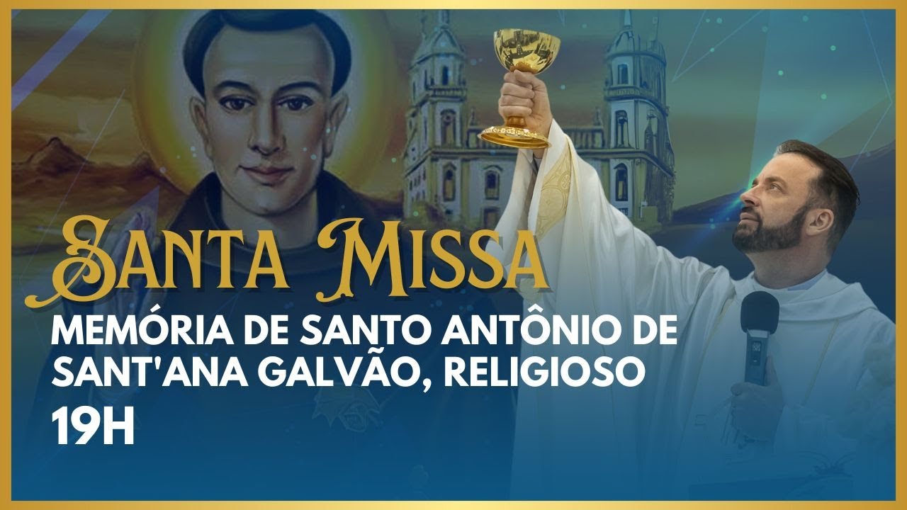 Santa Missa com Frei Rinaldo | Igreja São Peregrino | 25/10/24 às 19h