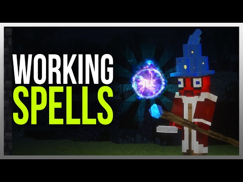 ✔️ Working SPELLS in Minecraft!