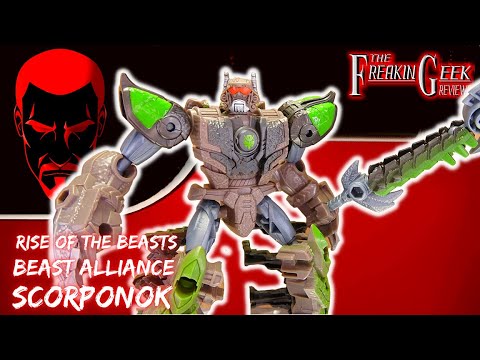 Rise of the Beasts Beast Alliance SCORPONOK: EmGo's Transformers Reviews N' Stuff