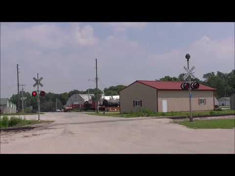 Teardrop!  Veto St. Grade Crossing Malfunction (Chenoa, IL) 7/8/19