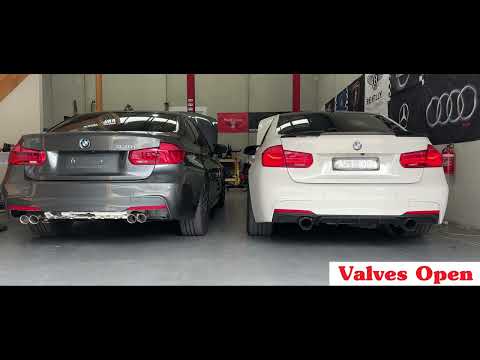 BMW 330i B48 Titanium Valvetronic Exhaust vs Stainless Steel Valvetronic Exhaust