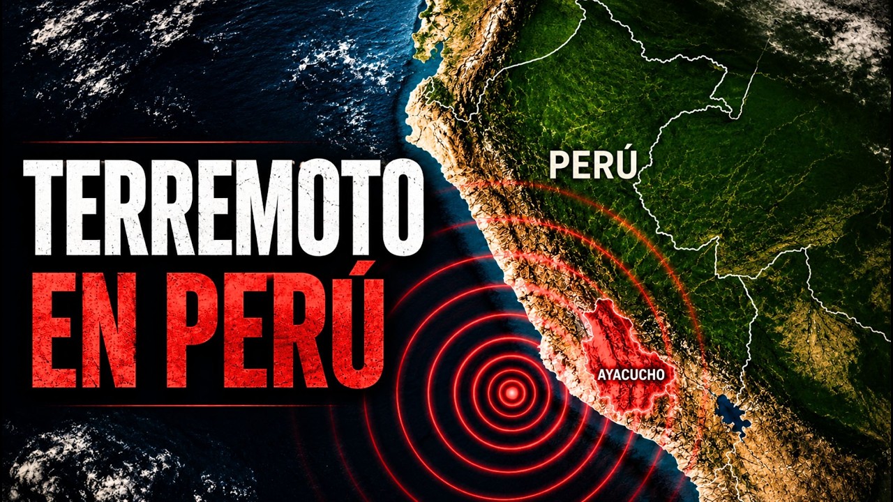 NOTICIA de ÚLTIMA HORA… NUEVO TERREMOTO ahora en PERÚ