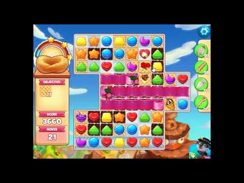 Cookie Jam Level 5241(with mandatory boosters)