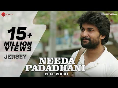 Needa Padadhani - Full Video | Jersey | Nani, Shraddha Srinath | Anirudh Ravichander | Darshan Raval