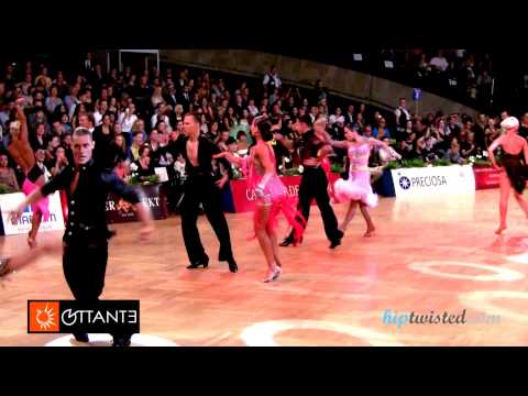 Jan Dvoracek - Malika Dzhumaeva, GOC Stuttgart 2014, WDSF Grand Slam latin, 5. round - jive