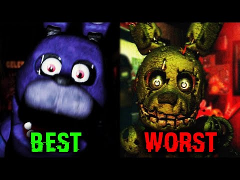 The BEST And WORST Jumpscare From Every FNAF Game