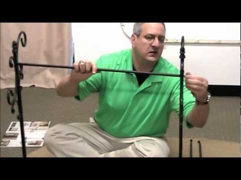 How to Assemble Iron Quilt Stand | Sturbridge Yankee Workshop