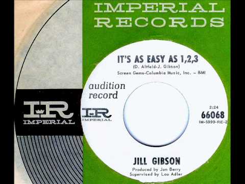 Jill Gibson - IT'S AS EASY AS 1, 2, 3 (United Recording)  (1964)