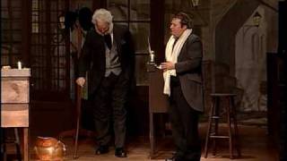 Mike Baker as "Scrooge"