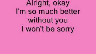 Ashley Tisdale it&#39;s alright it&#39;s okay Lyrics