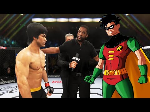 UFC 4 I Bruce Lee vs. Dick Grayson [Robin] (EA Sports UFC 4)