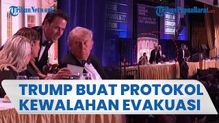 Donald Trump Sempat Tolak Dievakuasi saat Penembakan di Washington, Ngaku Ingin Lihat Situasi